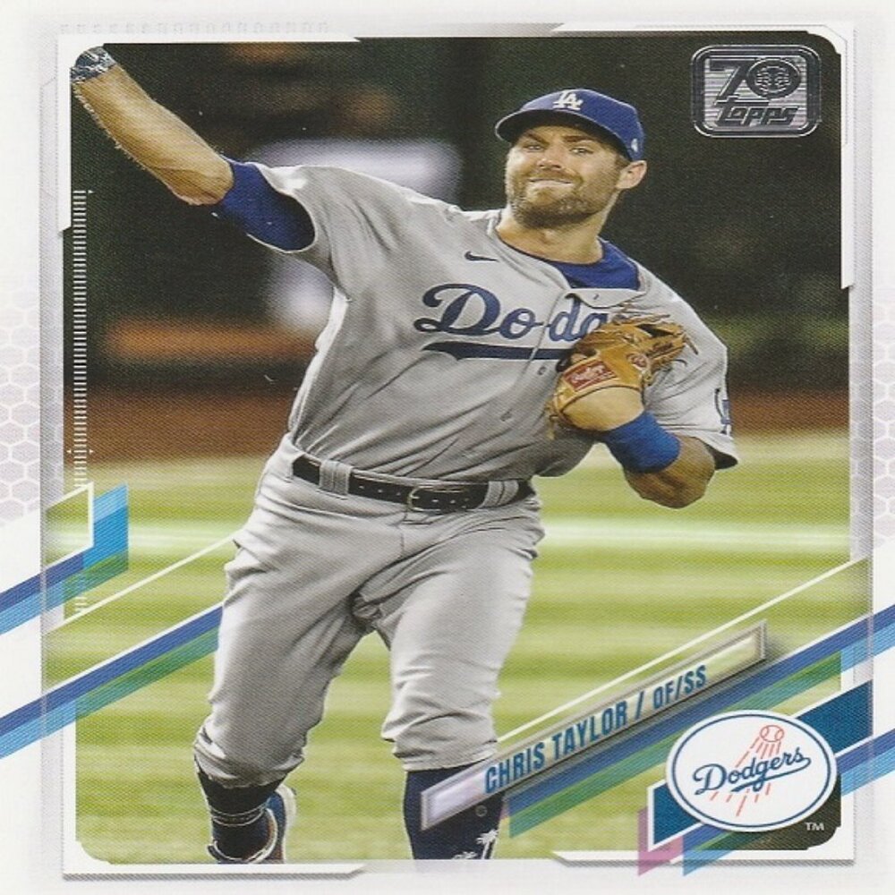 Chris Taylor - 2021 Topps 70th Anniversary Series 1 Baseball Card